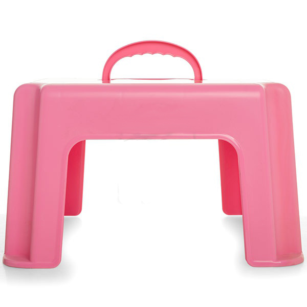 Табурет-подставка, розовый  